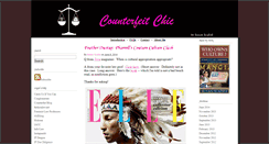 Desktop Screenshot of counterfeitchic.com