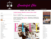 Tablet Screenshot of counterfeitchic.com