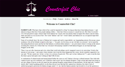 Desktop Screenshot of intro.counterfeitchic.com